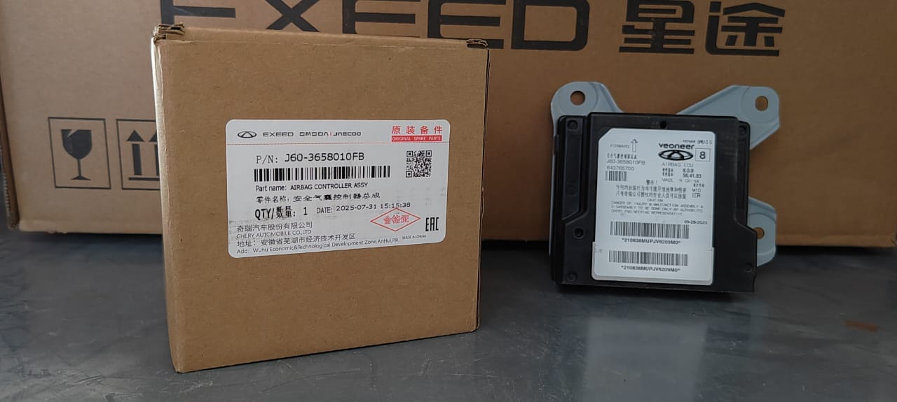 j60-3658010fb قیمت خرید یونیت کنترل ایربگ آریزو 6 - کد فنی j60-3658010fb